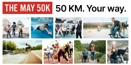 The May 50k. 50km your way.