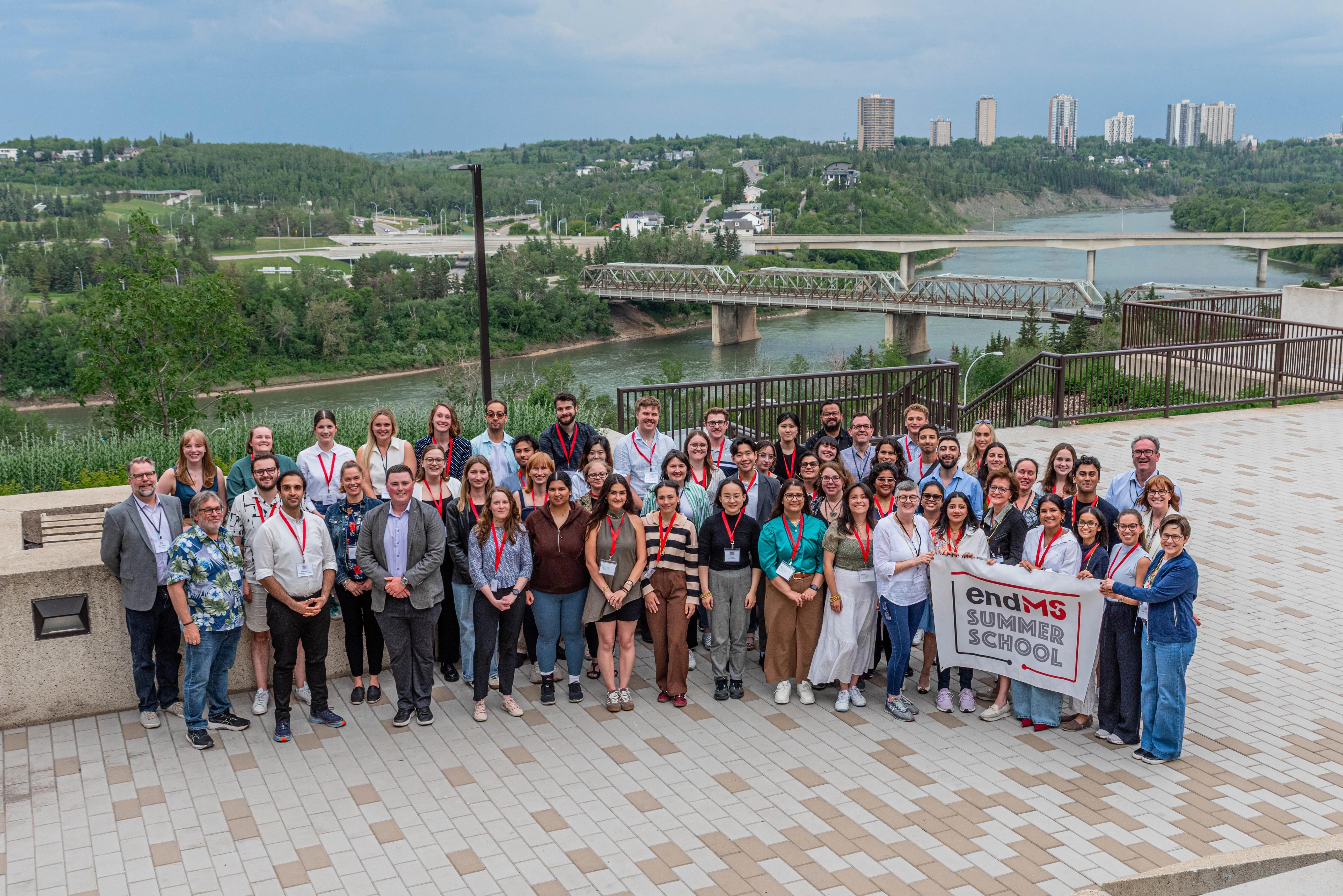 [Participants of the 2025 endMS Summer School including trainees, researchers and staff]