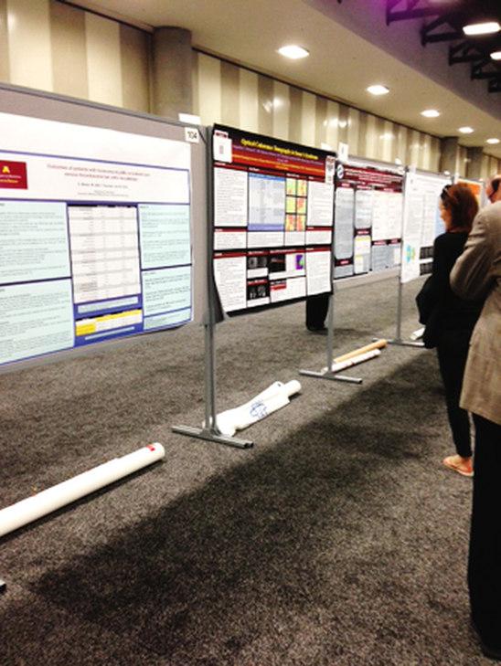 Poster presentations describe in the detail the latest in neurological research