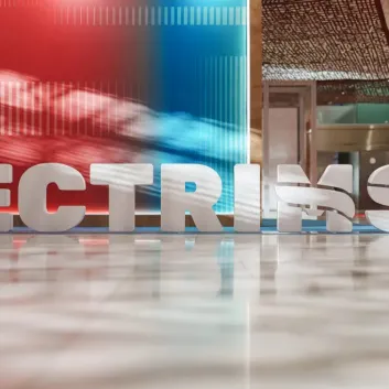 A welcome signage at the ECTRIMS conference.